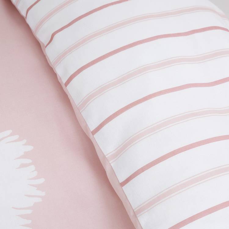 Catherine Lansfield Meadowsweet Blush bedding set single, imported from the UK