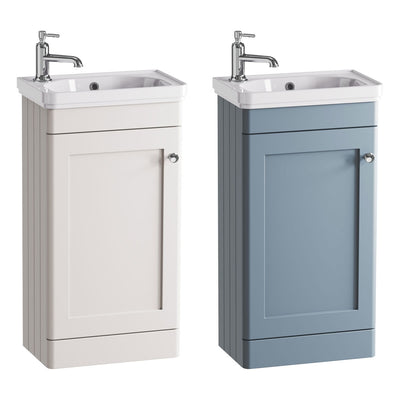 Costco UK Tavistock Ashby Cloakroom 46.4 cm Floor Mounted Vanity Unit in 2 Colours- Buy online at McGrocer