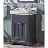Tavistock Abbot 61cm floor mounted vanity unit in painted finish, imported from the UK