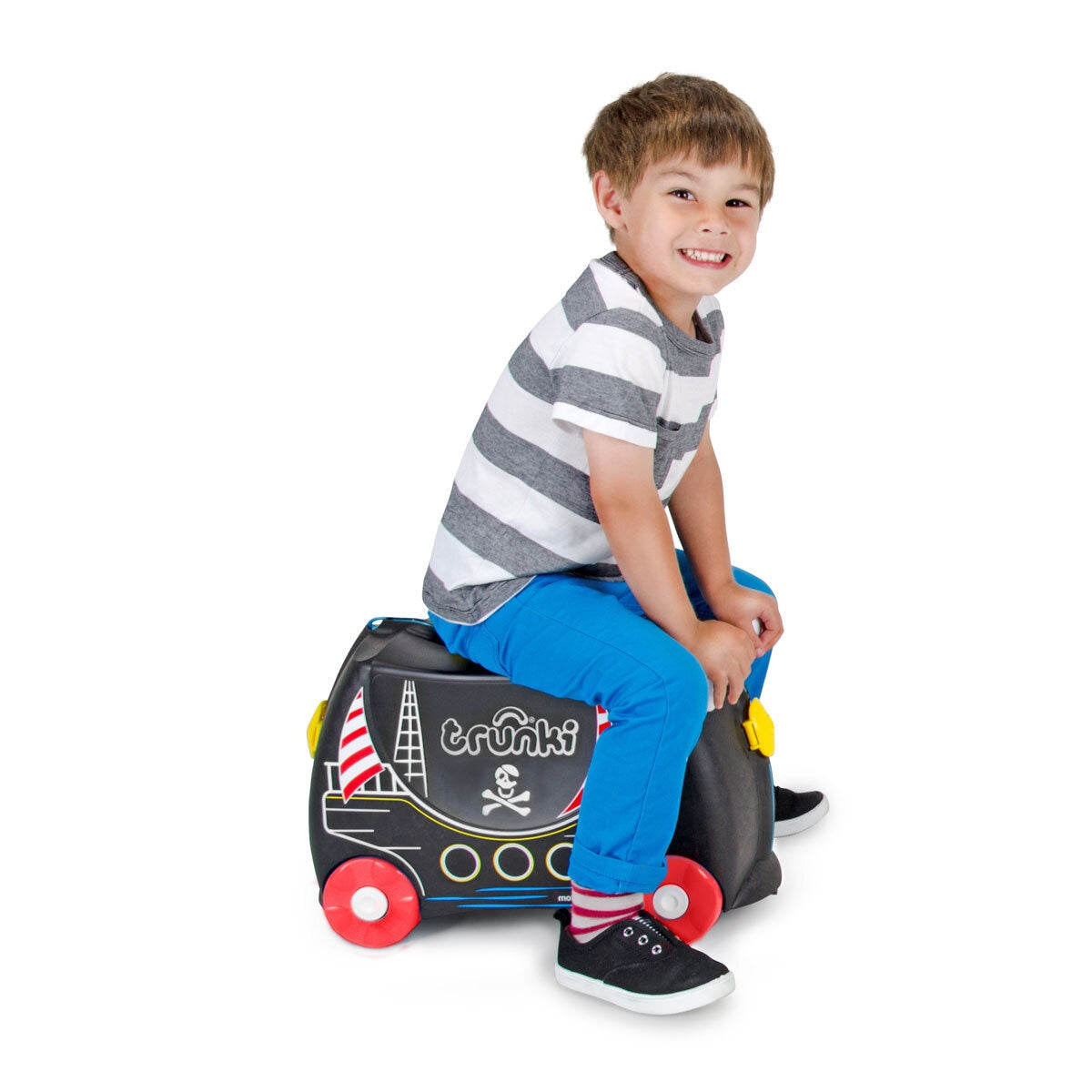 Trunki ride-on suitcase Pedro the Pirate Ship 18L - British product