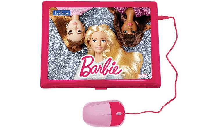Barbie Lexibook Laptop learning toy - British product