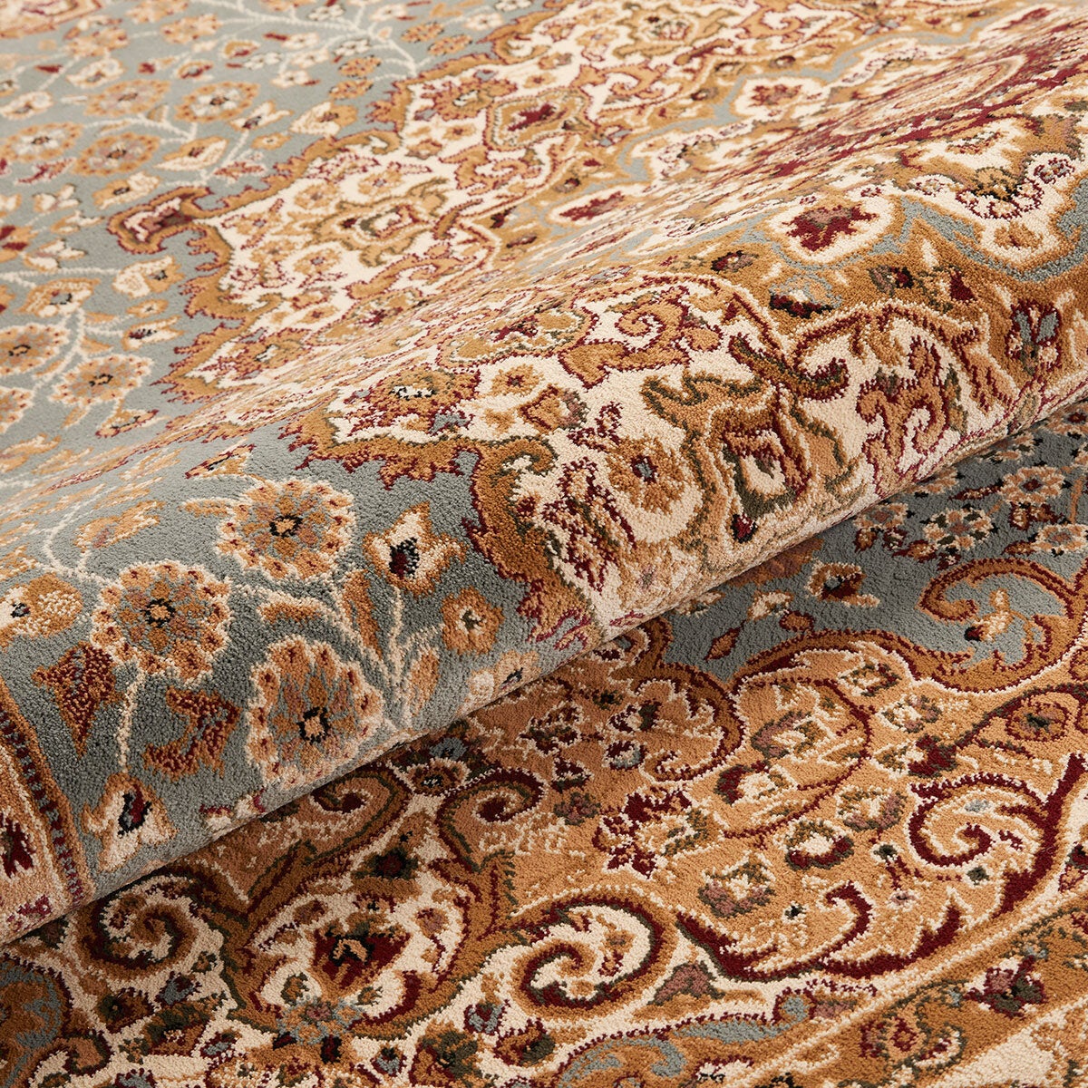 Concept Looms Grand Heritage Blue rug with velvet pile (British brand)