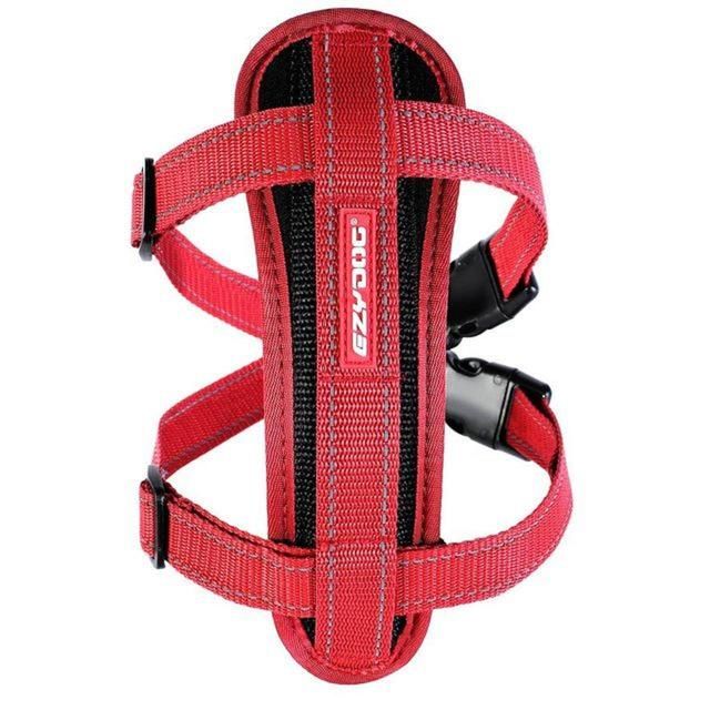 EzyDog Chest Plate Red Dog Harness GOODS M&S   