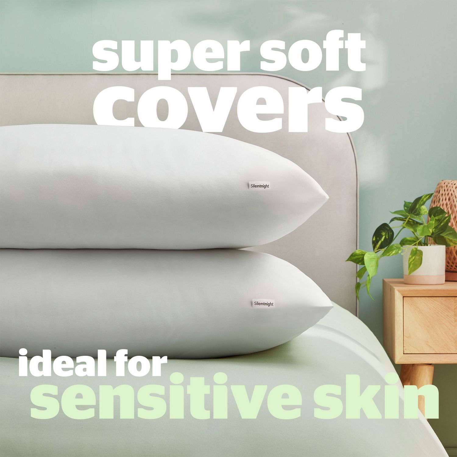 Silentnight anti-allergy pillow 2-pack, UK version