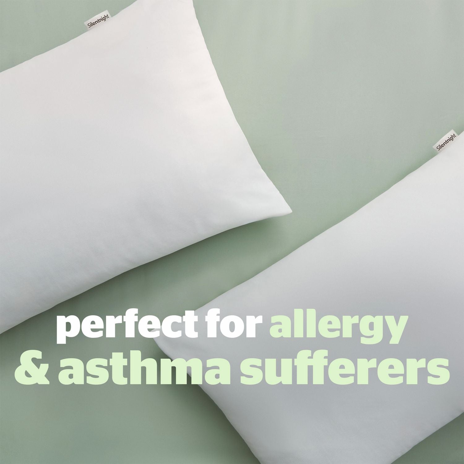 Silentnight anti-allergy pillow 2-pack, UK version