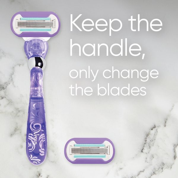 Venus Deluxe Smooth Swirl Razor - 1 Blade GOODS Superdrug   