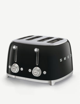 selfridges Smeg Four-Slice Stainless Steel Toaster- Buy online at McGrocer