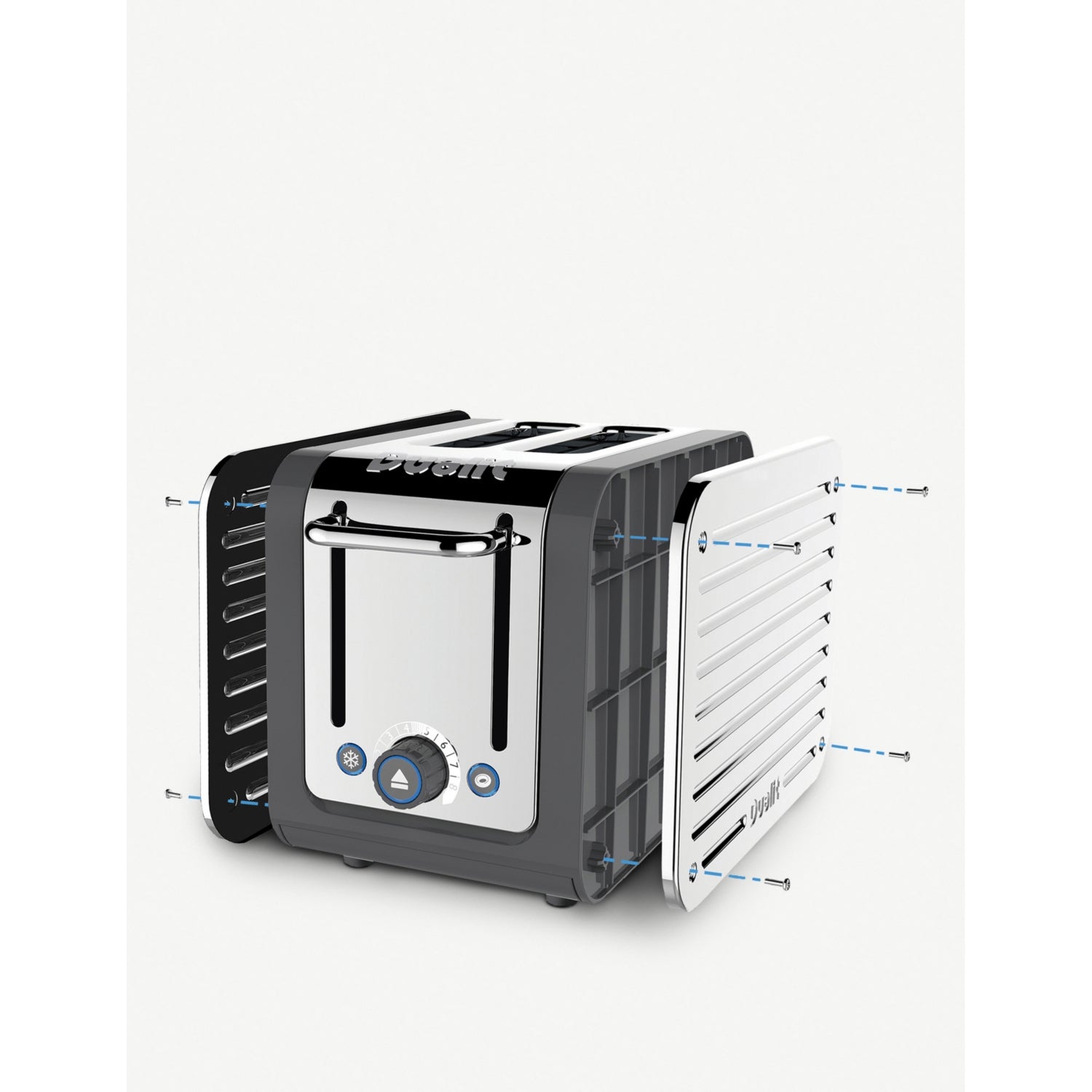 Architect two-slice pop-up toaster (British brand)