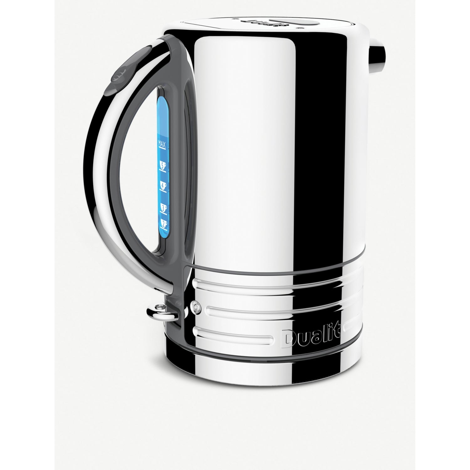 Architect stainless steel kettle with grey handle, UK version
