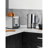 Architect stainless steel kettle with grey handle, UK version