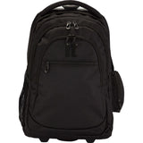 it Luggage 28L black backpack with wheels, imported from the UK