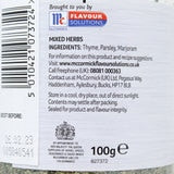 Schwartz mixed herbs Mediterranean blend 100g (British brand)