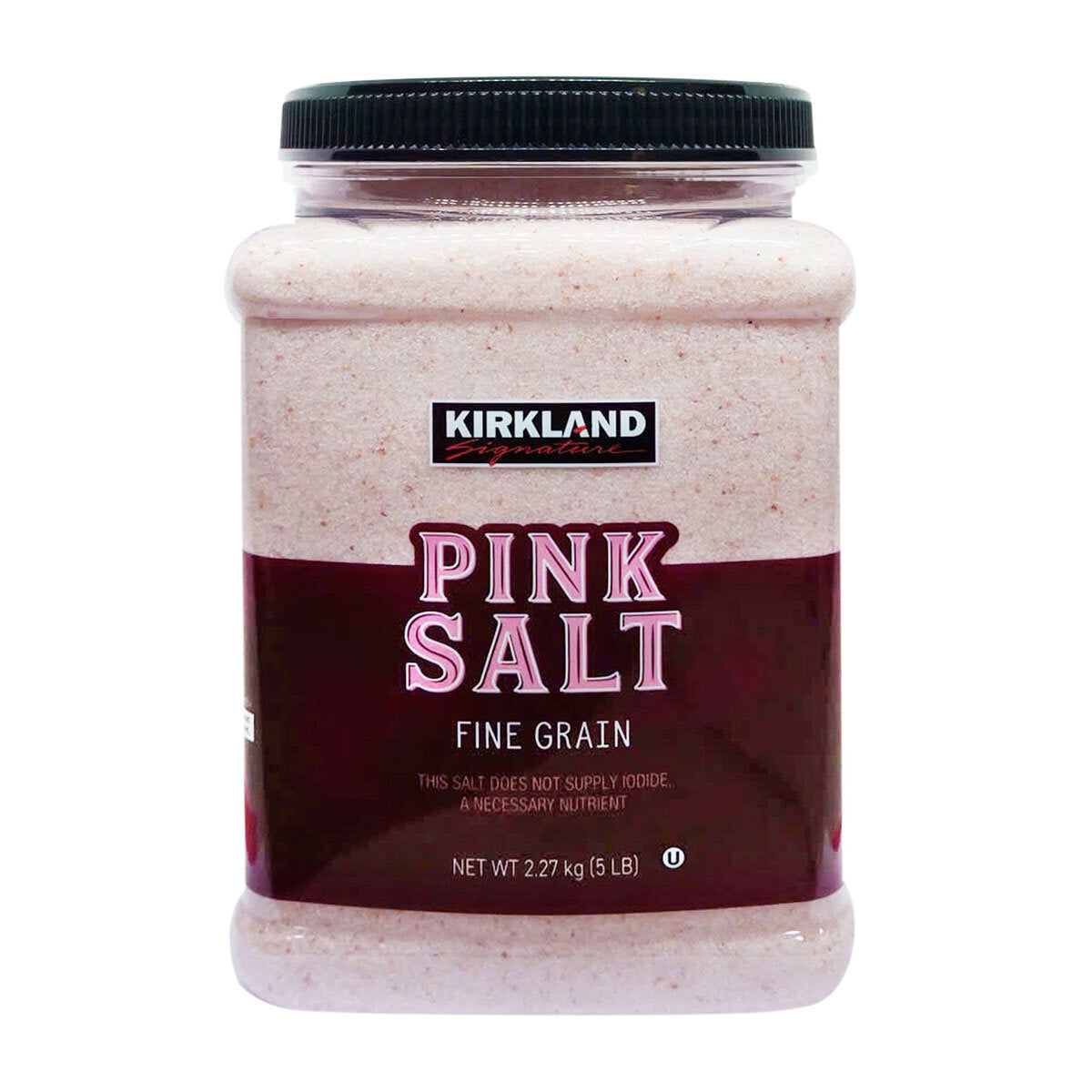 Kirkland Signature Ground Himalayan Pink Salt 2.27kg, UK version