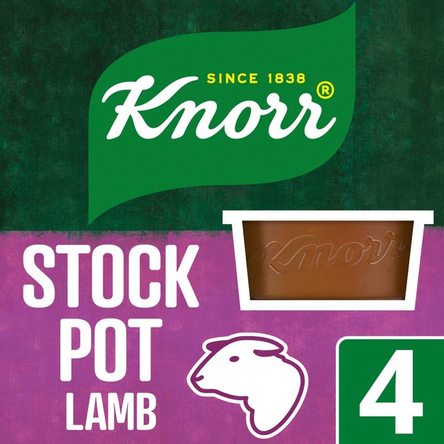 Knorr 4 Lamb Stock Pot   4 x 28g GOODS M&S   