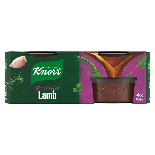 Knorr 4 Lamb Stock Pot   4 x 28g GOODS M&S   