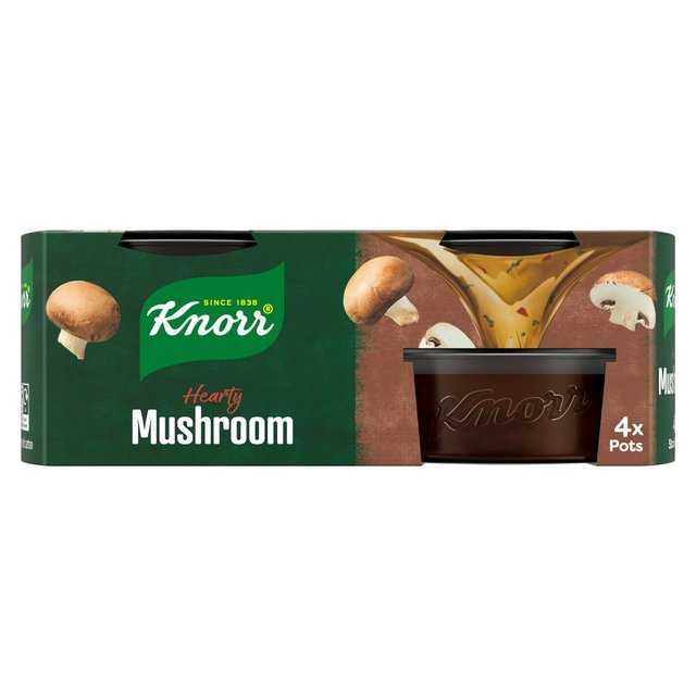 Knorr Mushroom Stock Pot   4 x 28g