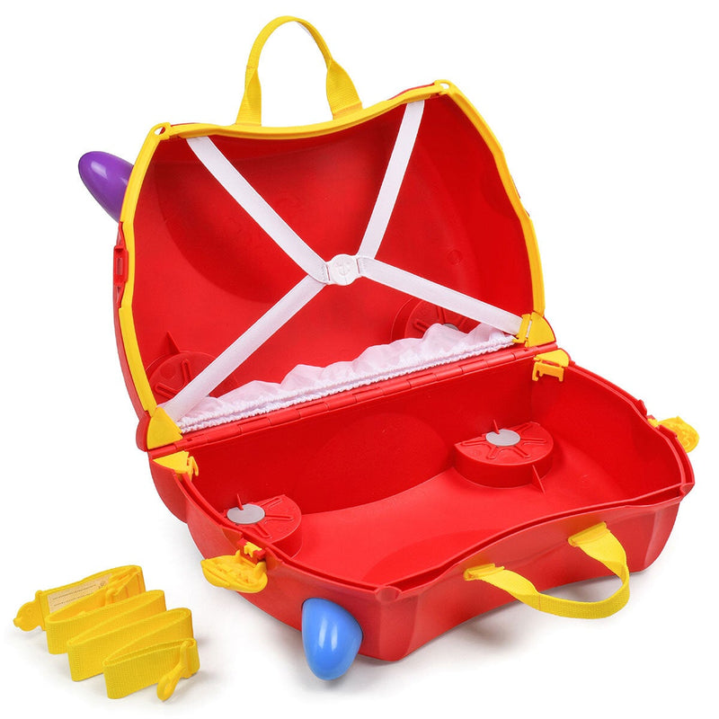 Trunki Peppa Pig Party Bus ride on case 1.7kg - British product