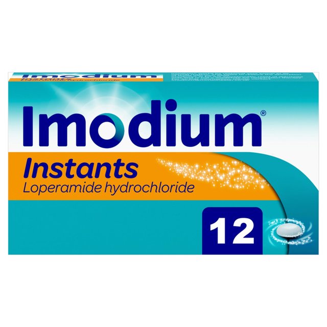 Imodium Instant Melt Tablets   12 per pack GOODS M&S   