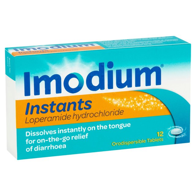 Imodium Instant Melt Tablets   12 per pack GOODS M&S   