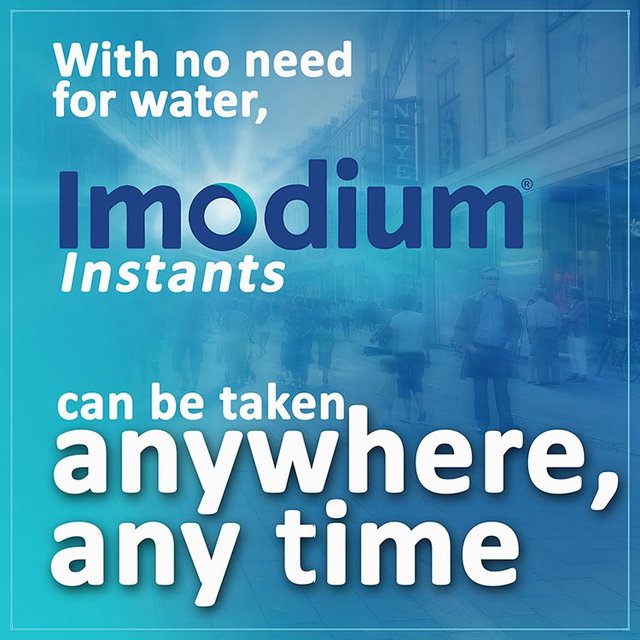 Imodium Instant Melt Tablets   12 per pack