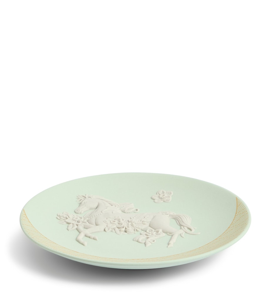 Wedgwood Jasperware Annual Eto Horse Tray 12cm (British brand)