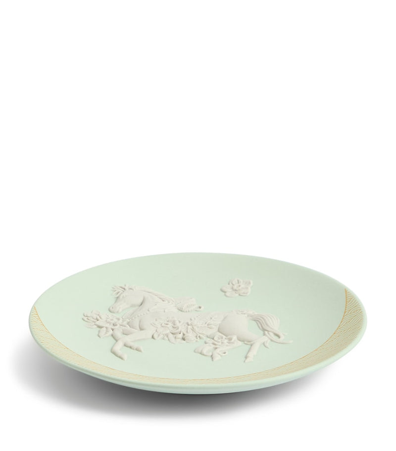 Wedgwood Jasperware Annual Eto Horse Tray 12cm (British brand)