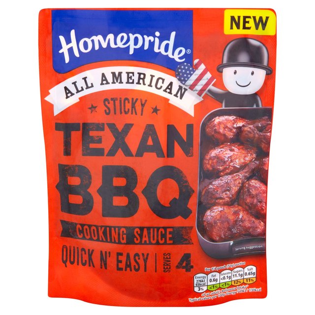 Homepride All American Sticky Texan BBQ Cooking Sauce   200g