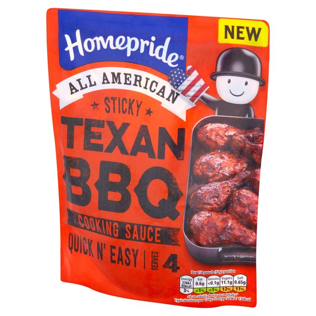 Homepride All American Sticky Texan BBQ Cooking Sauce   200g GOODS M&S   