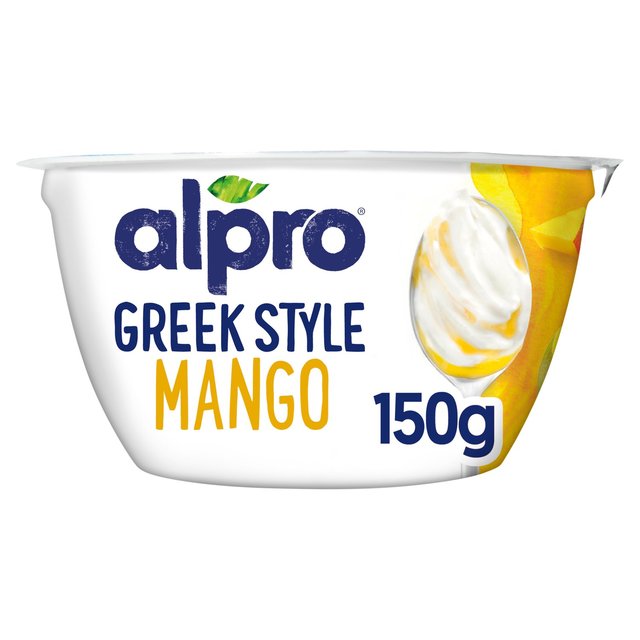 Alpro Greek Style Mango Yoghurt Alternative   150g GOODS M&S   