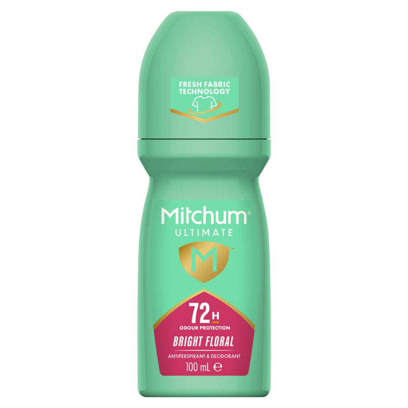 Mitchum Bright Floral antiperspirant deodorant 100ml - British product