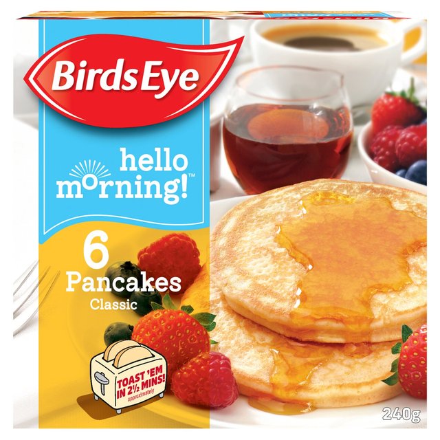 Birds Eye 6 Classic Pancakes    240g