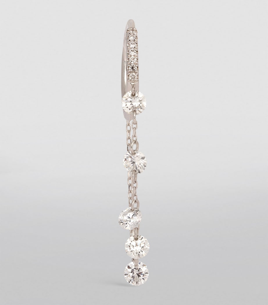 Persée Danaé single earring white gold diamond, imported from the UK