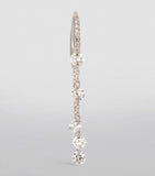 Persée Danaé single earring white gold diamond, imported from the UK