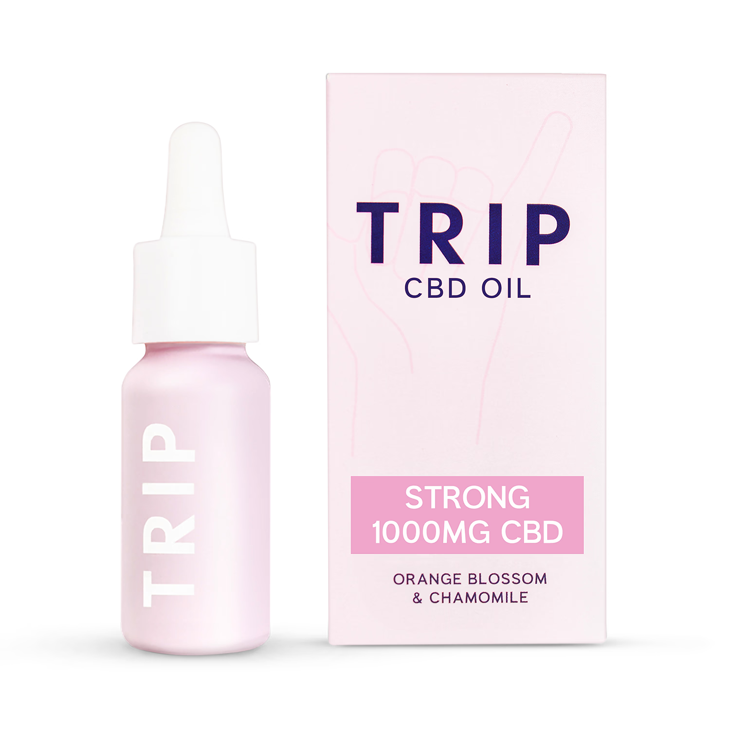 TRIP CBD oil Orange Blossom Chamomile 15ml (British brand)