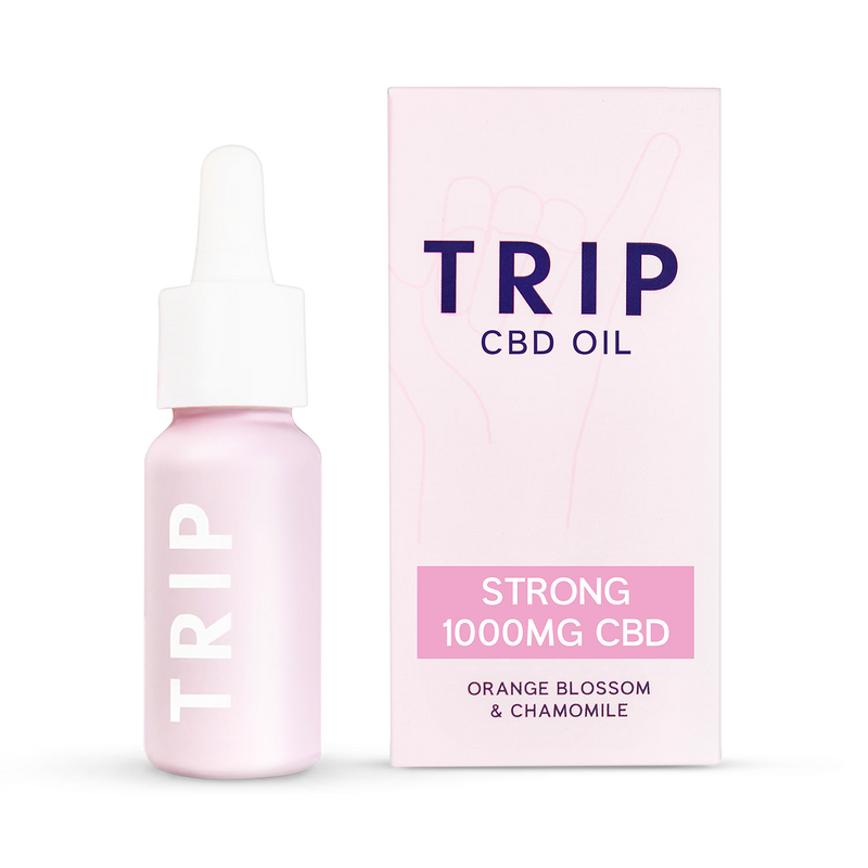 TRIP CBD oil Orange Blossom Chamomile 15ml (British brand)