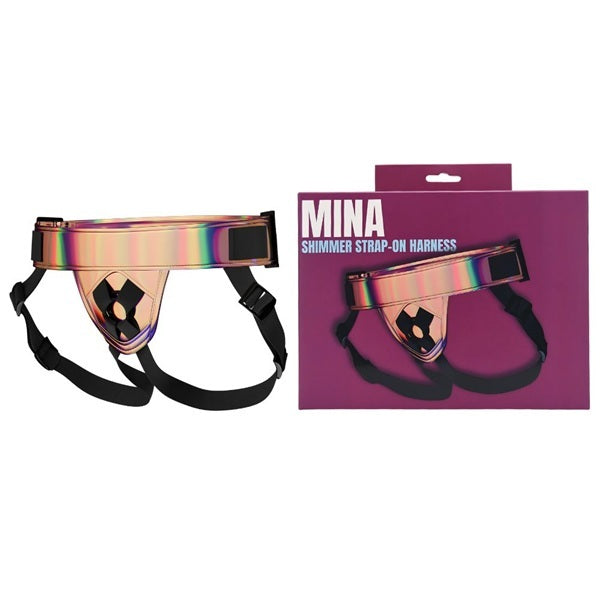 Loving Joy Mina Shimmer strap-on harness adjustable fit UK 6-28 - British product