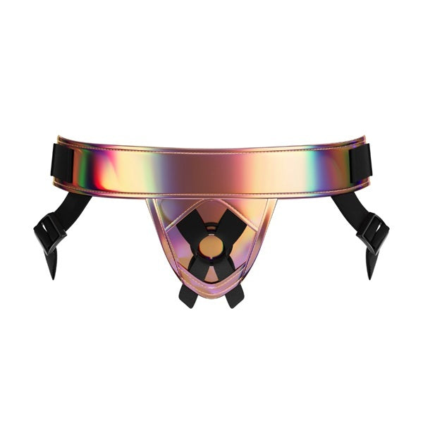 Loving Joy Mina Shimmer strap-on harness adjustable fit UK 6-28 - British product