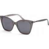 Jimmy Choo Rua graue Azetat-Sonnenbrille 56 (britische Marke)