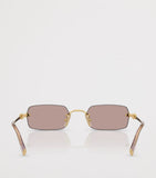 Miu Miu metal rectangular sunglasses (British brand)