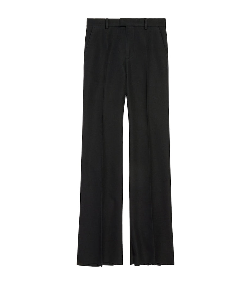 Balenciaga Wool Flared Trousers - British product