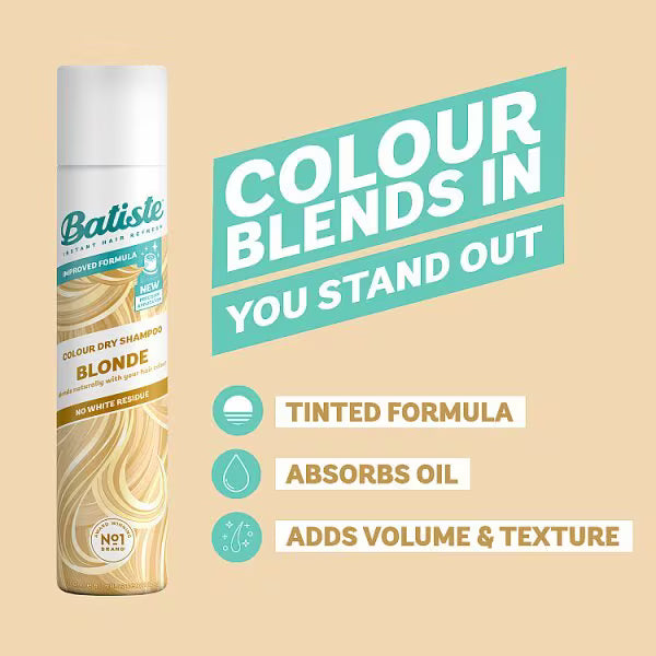 Batiste Dry Shampoo Brilliant Blonde 200ml - British product