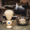 Bluebeards Revenge Doubloon shaving brush, imported from the UK