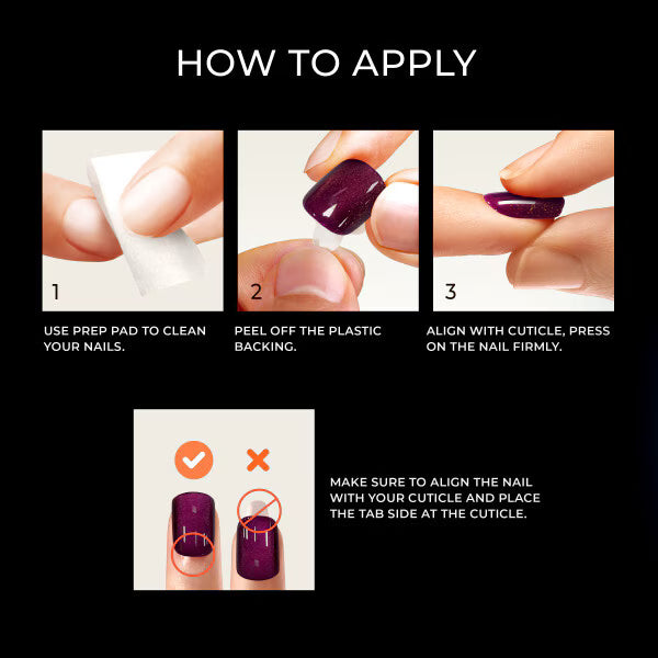 Kiss press on nails pink short squoval 33ct, imported from the UK