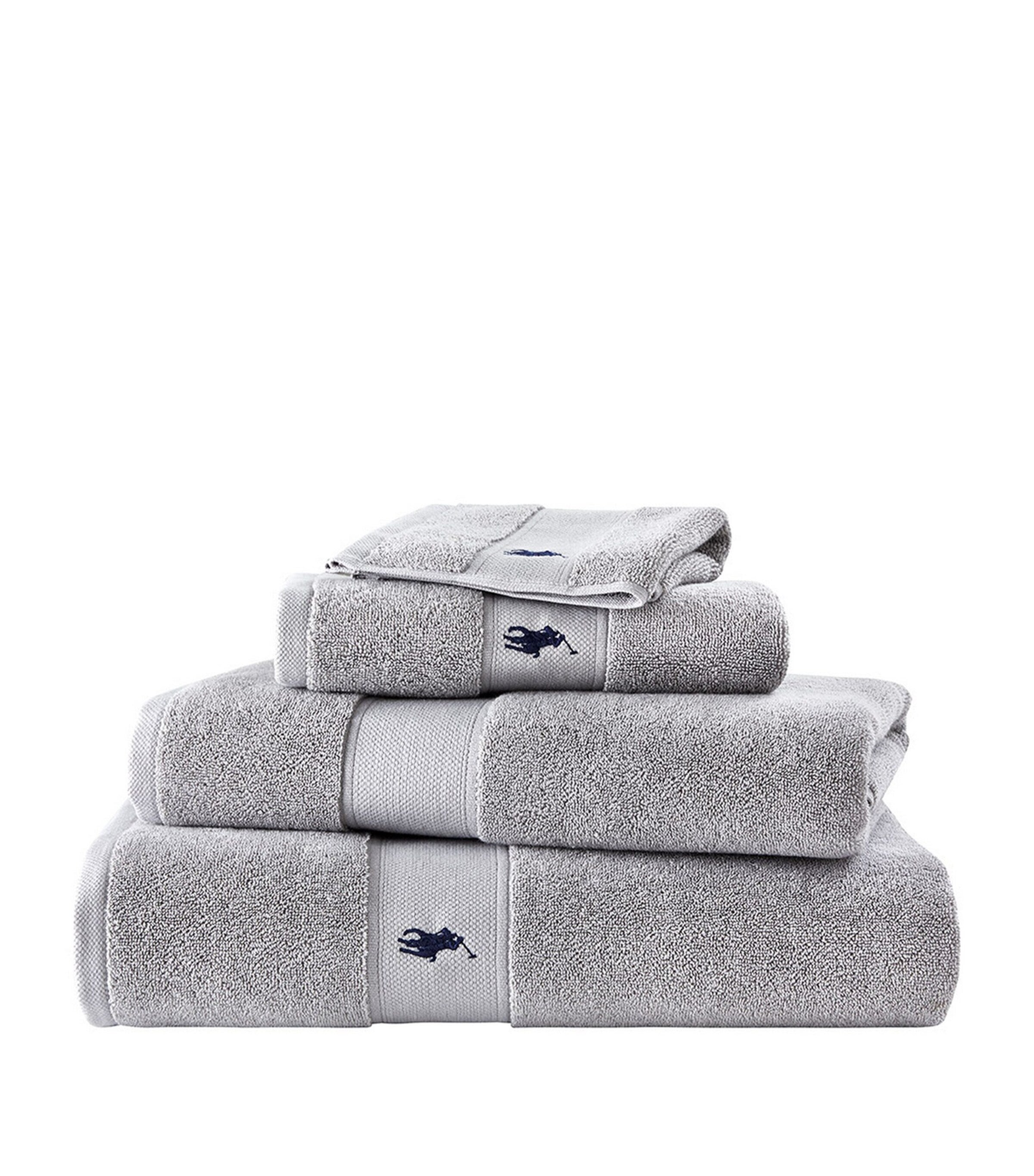 Ralph Lauren Polo Player bath towel 70cm x 140cm, imported from the UK