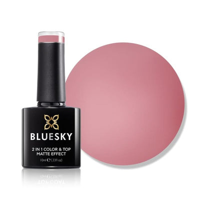 Superdrug Bluesky 2 In 1 Matte & Top Gel Magenta Gel Polish- Buy online at McGrocer