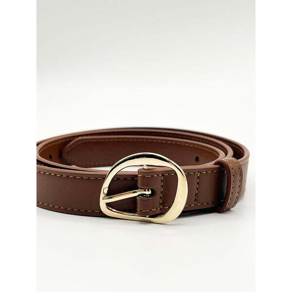 SVNX black gold buckle belt 105cm, imported from the UK