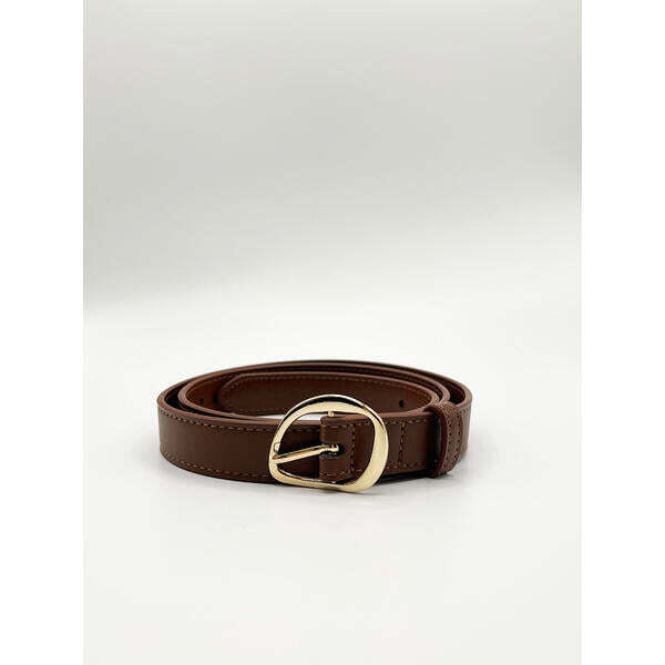 SVNX black gold buckle belt 105cm, imported from the UK