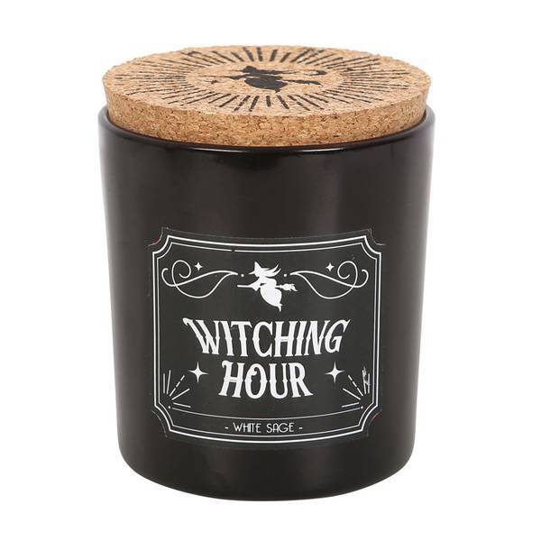 Something Different Witching Hour White Sage scented candle 8.5cm (British brand)