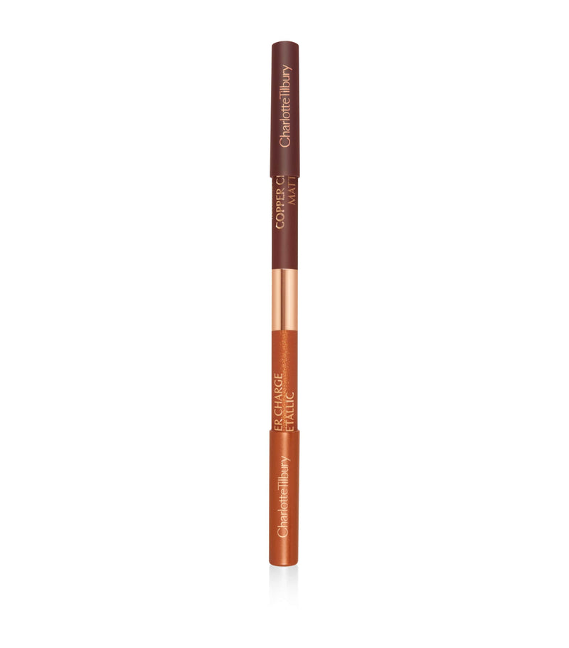 Charlotte Tilbury eyeliner duo for blue eyes - British product