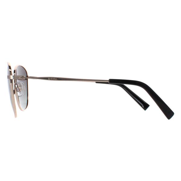 INVU gold polarized women sunglasses butterfly frame, UK version